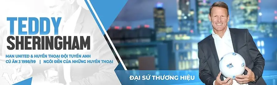 Teddy Sheringham là đại sứ thương hiệu chính thức nhà cái 789bet 